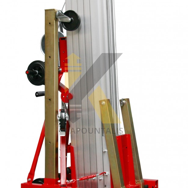 Material-Lift Toro D-406, 400 kg load capacity, 6500 mm stroke MATERIAL LIFTS