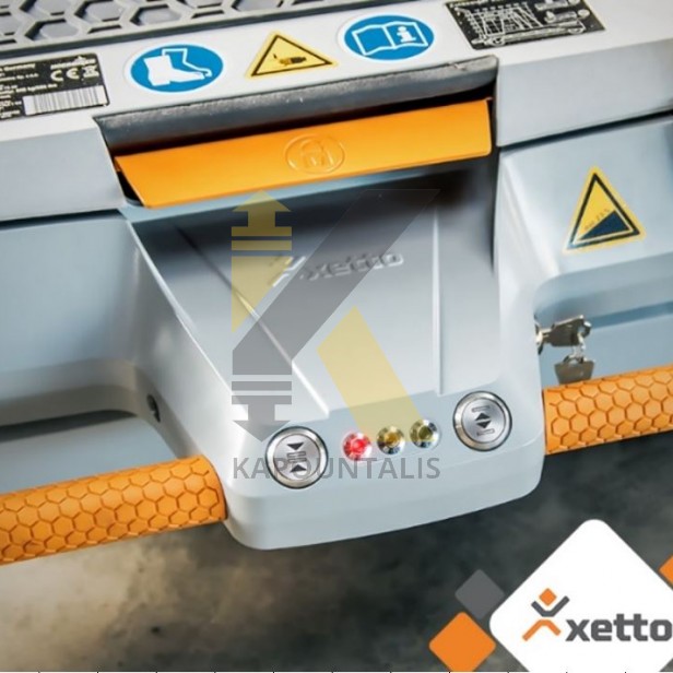 Ηλεκτρικό καρότσι μεταφοράς XETTO® 250kg AΝΥΨΩΤΙΚΑ ΥΛΙΚΩΝ