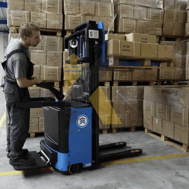 ELECTRIC Pedestrian stacker E-15FH 1500KG 3400MM UP TO 4600MM FORKLIFTS