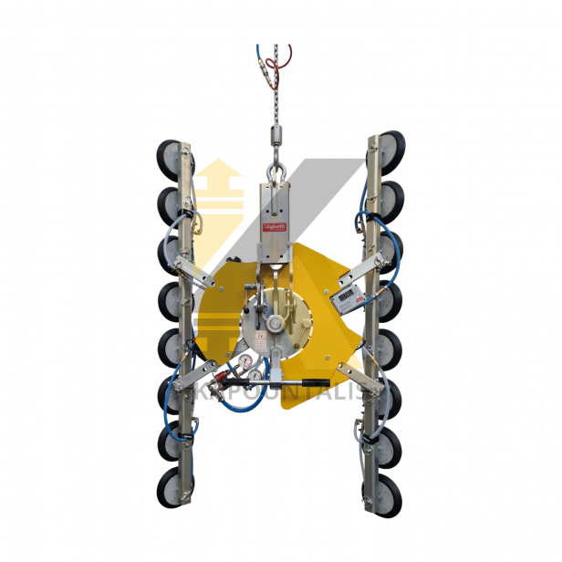 Glass vacuum lifter for curved glass (battery) GL16C-RCMBM 400-500-600KG