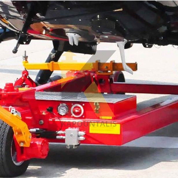 UNIVERSAL BATTERY TOW CART FOR HELICOPTERS  HELI CARRIER V1018 MOVING-LIFTING