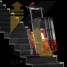 Ηλεκτρικό Καρότσι μπαταρίας για σκάλες 200kg AΝΥΨΩΤΙΚΑ ΥΛΙΚΩΝ