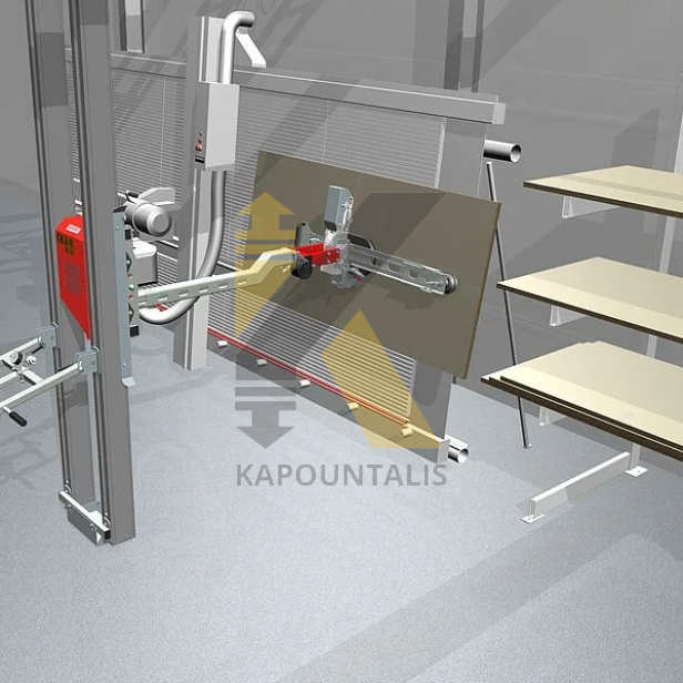 RWL LIFTING SYSTEM WITH VACUUM FOR INSTALLING PANELS ON SHELVES UP TO 100KG 