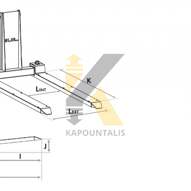 Material & Palette - Lift Toro E RANGE, 200kg,3450 mm stroke MATERIAL LIFTS