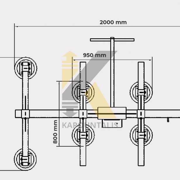 ΒΕΝΤΟΥΖΑ XS540 ΓΙΑ ΑΝΥΨΩΣΗ ΛΑΜΑΡΙΝΑΣ ΕΩΣ 540KG- 220V 