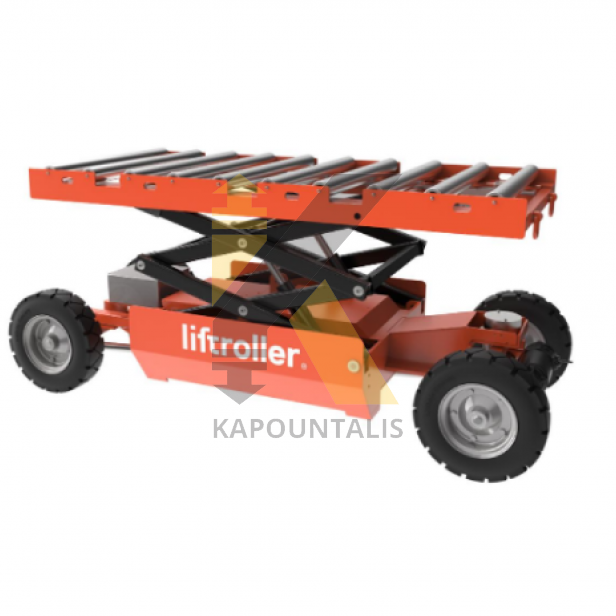 Liftroller e-wagon - Electric moving & lifting platform for materials and equipment  up to 1200kg