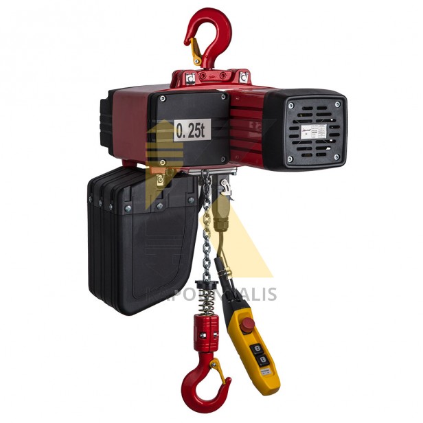 ELECTRIC CHAIN HOIST DELTA DOUBLE SPEED 250KG - 380V 