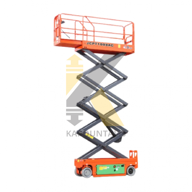 SCISSOR WORKING PLATFORMS  JCPT1008AC UP TO  230KG 10M