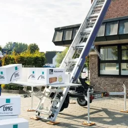 Rack-and-pinion goods lift - Super-Lift Z series - Böcker Maschinenwerke  GmbH - for construction / platform